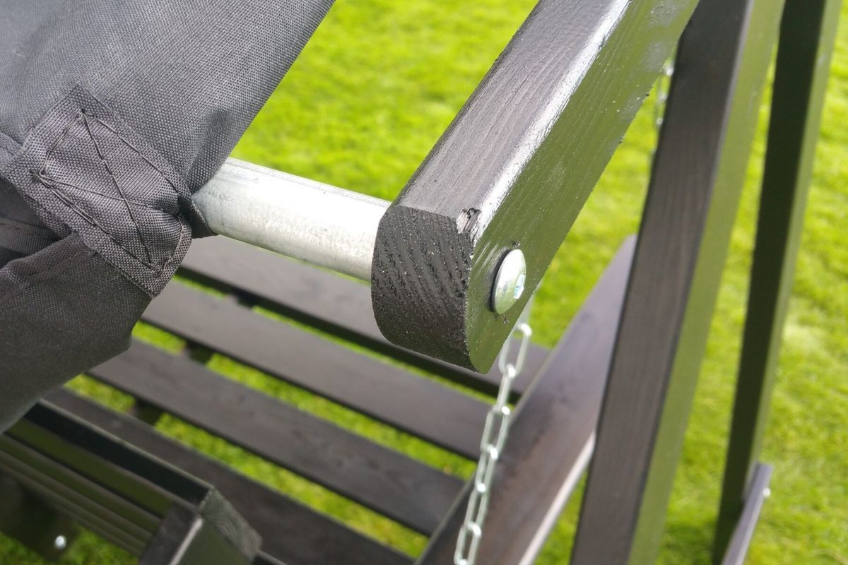 Melby hammock med tak - sort