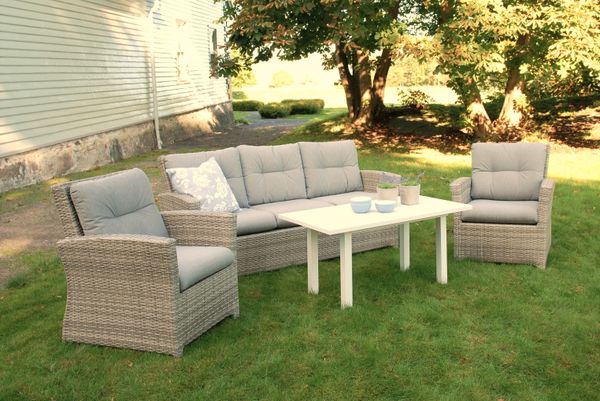 Hovedbilde Support 56 putesett 3+1+1 - design Tåkegrå, 10 puter