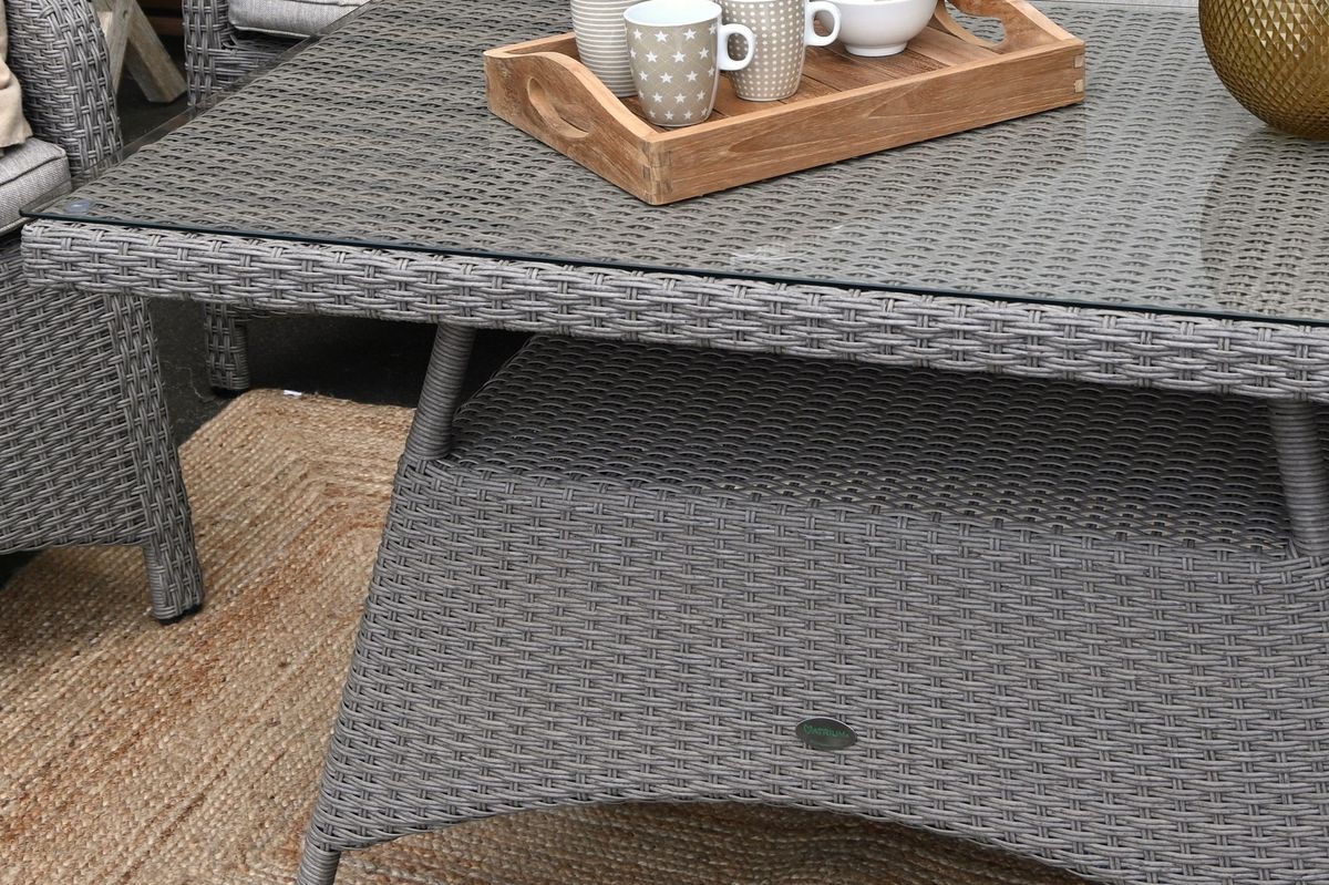 Selma sofaspisebord 120x70 cm - gråtone