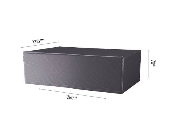 Hovedbilde AeroCover 7954 møbeltrekk for bord 280x110xH70 cm - grå 