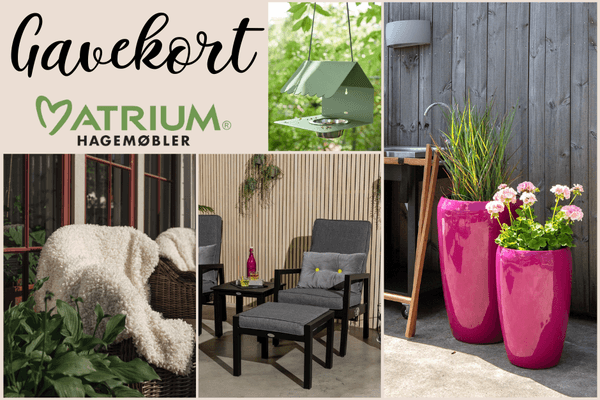 Hovedbilde Gavekort - Atrium hagemøbler