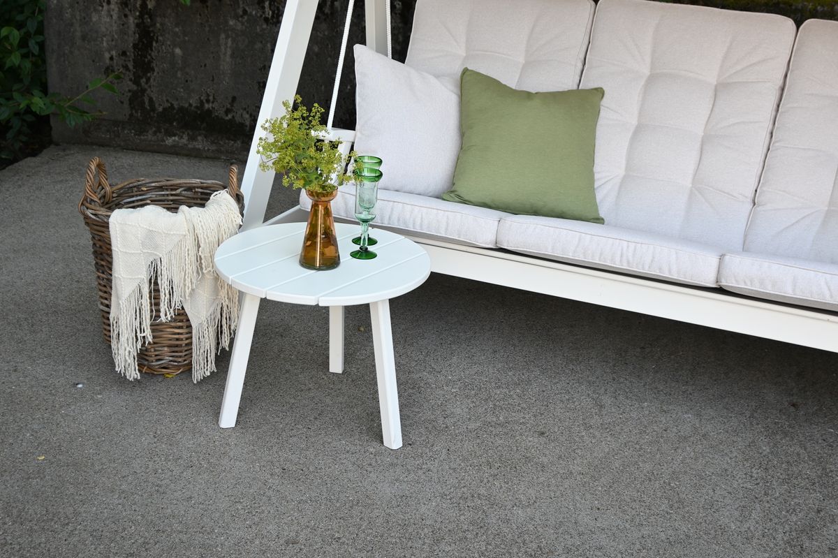 Dalom Typ hammock med tak - hvit/beige tak