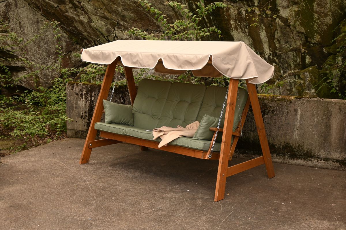 Iduna Høy hammock putesett - design Eføygrønn, 5 puter 