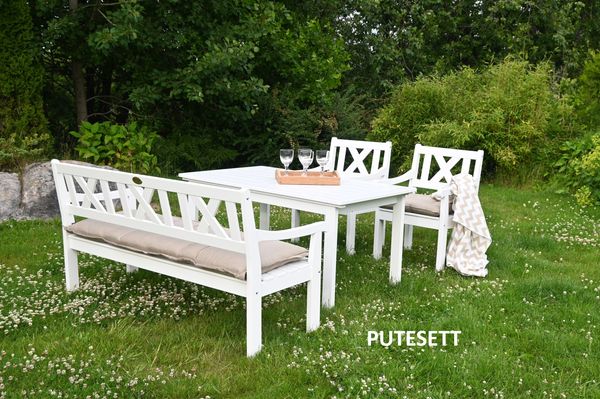 Hovedbilde Havana seteputesett 3+1+1 - design Jutebeige, 3 puter