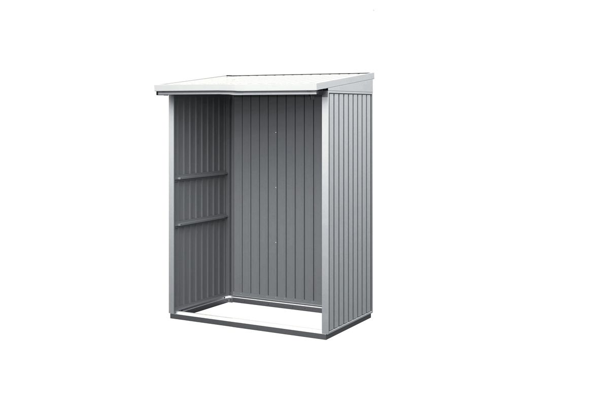 Hörmann Classic M bod med 3 vegger - aluminiumsgrå
