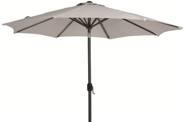 Hovedbilde Cambre parasoll Ø300 cm m/sveiv - lys gråbeige
