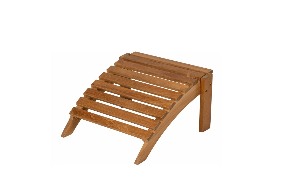 Fredrikshavn Adirondack stol m/fothviler - teak