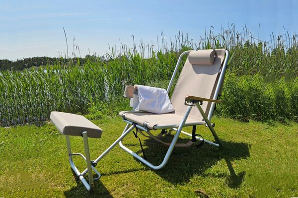 Hovedbilde Fritab Roxy sammenleggbar stol - beige 