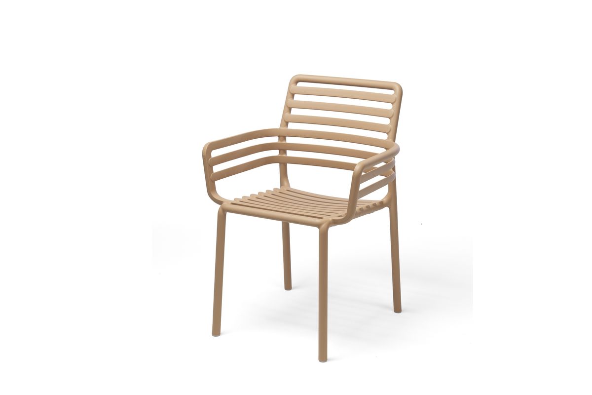 Nardi Doga stabelbar spisestol - cappucino