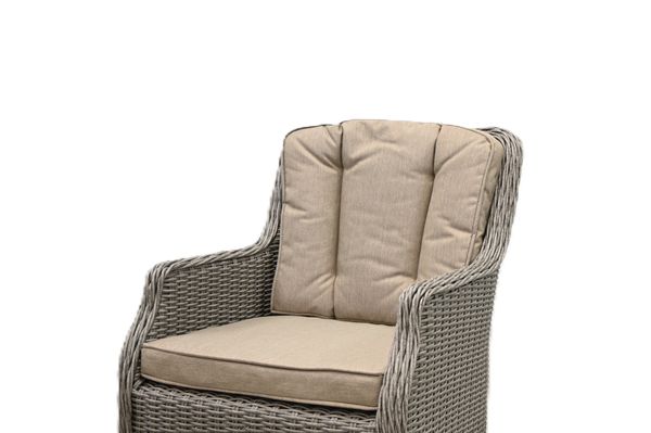 Hovedbilde Sofia putesett til stol - design Mørk linbeige, 2 puter 