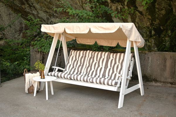 Hovedbilde Dalom Typ hammock med tak - hvit/beige tak