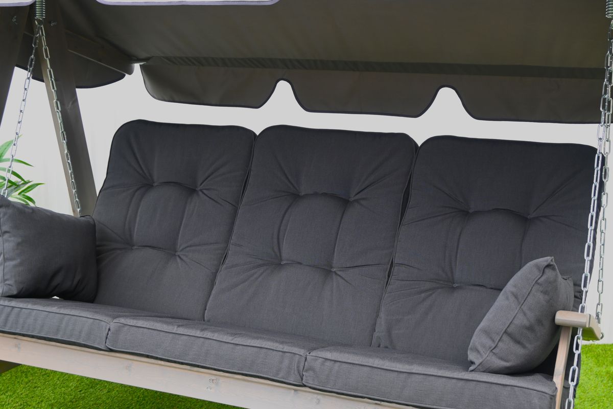 Iduna Høy hammock putesett - design Antrasittgrå, 5 puter 