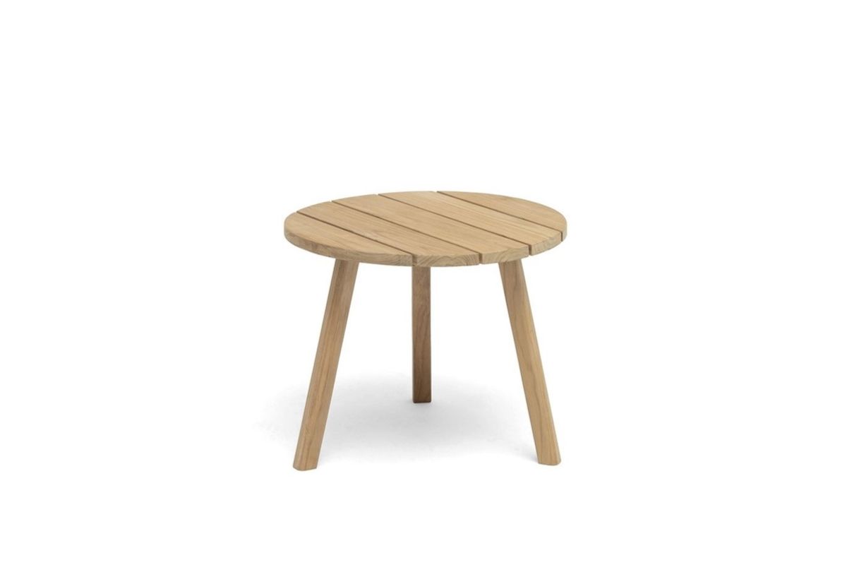 Freeport Adirondack sett 2 stoler+bord Ø50 cm - teak