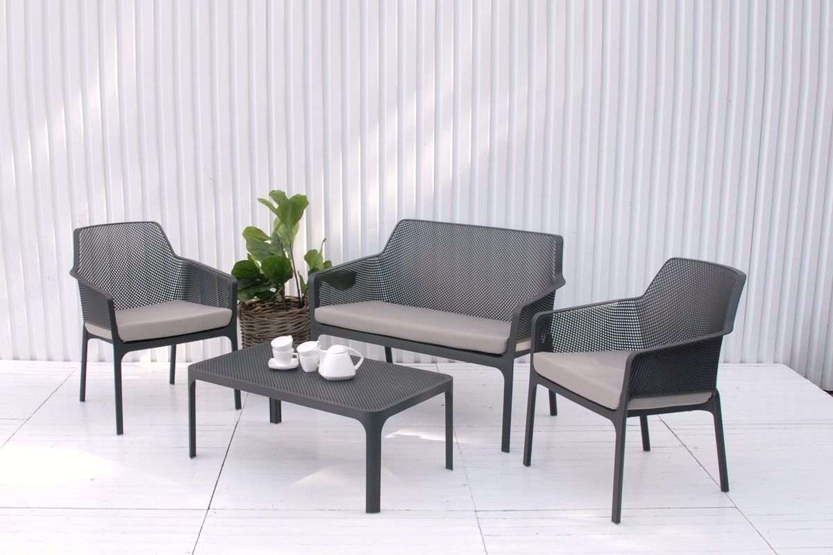 Nardi Net hvilestolpute - design Gråbeige  